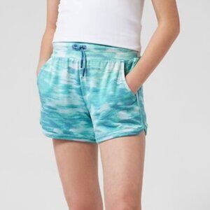 Athleta Girl Ride The Wave Short 3.5" In Sea Fog Blue NWT